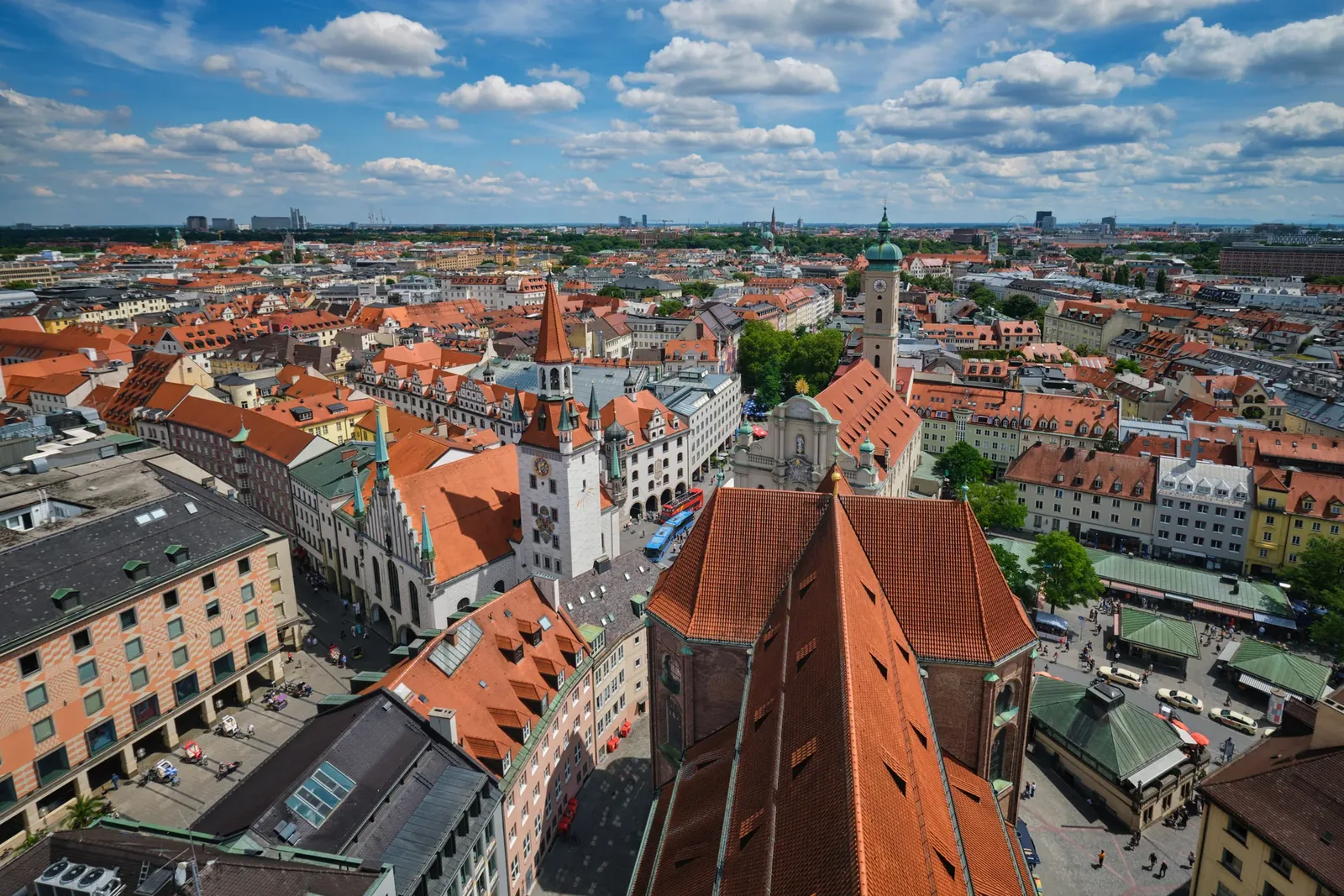 Das Rathaus in München