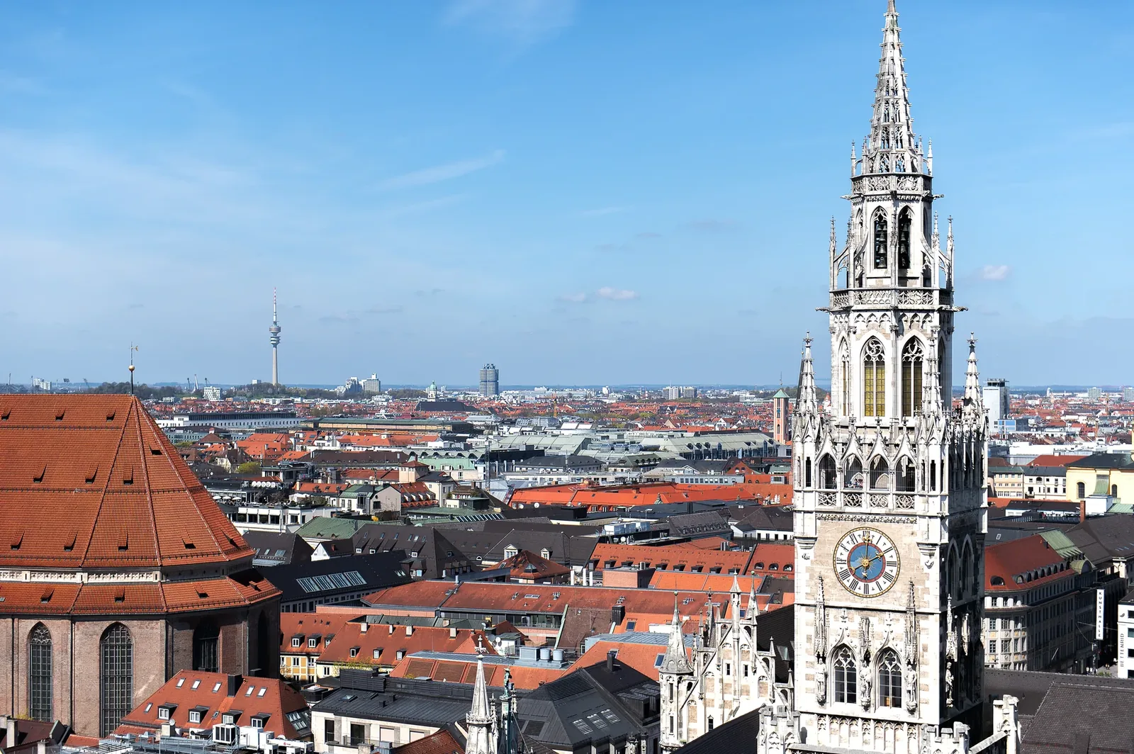 Das Rathaus in München