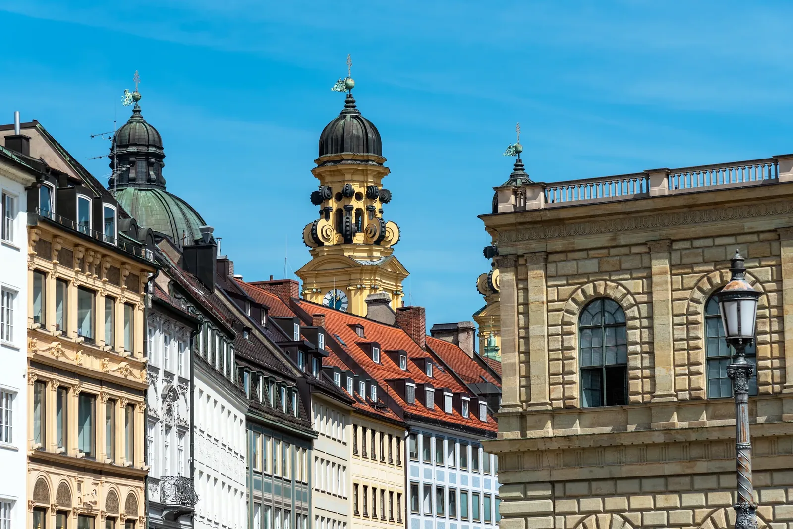 Die Skyline von München