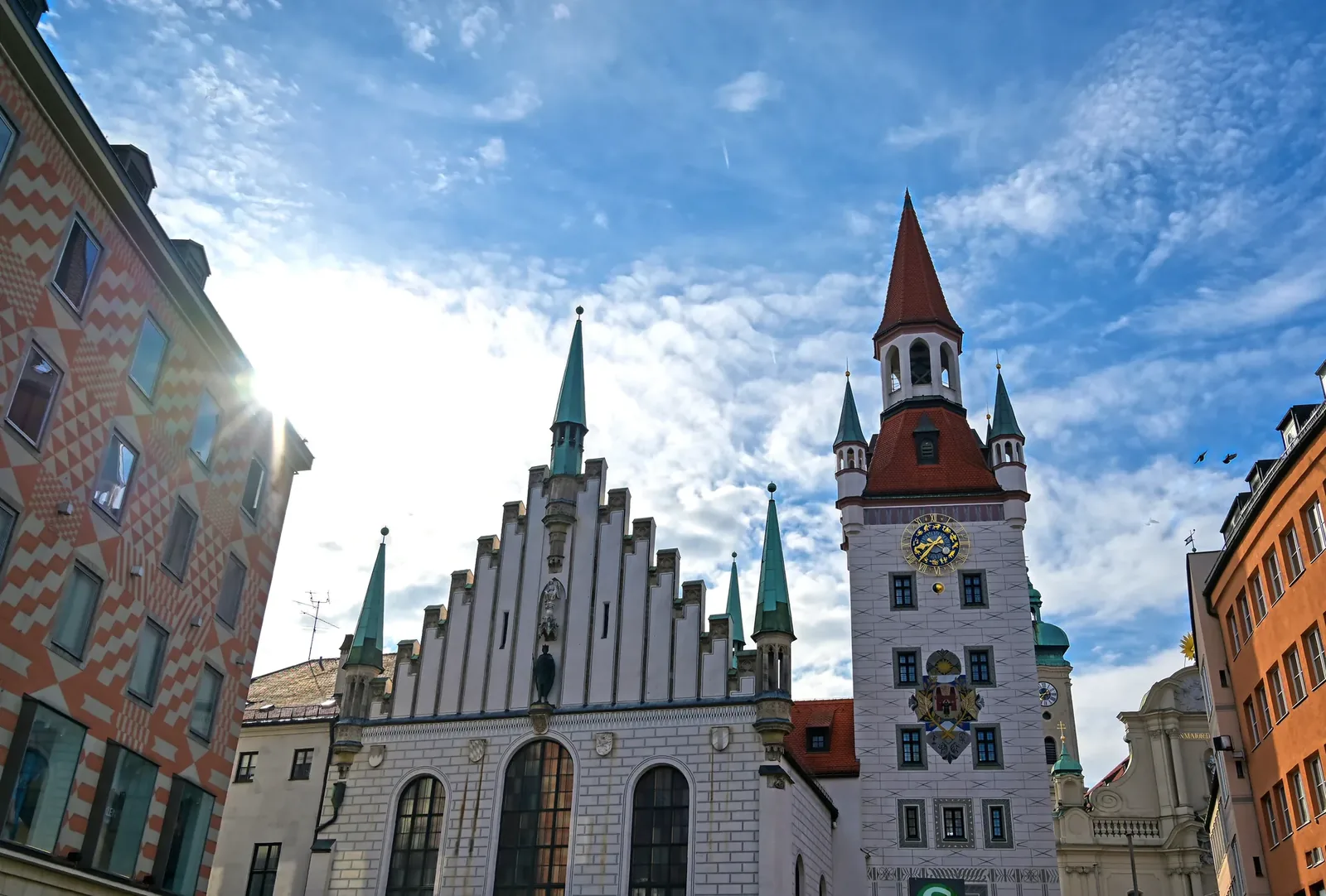 Das Rathaus in München