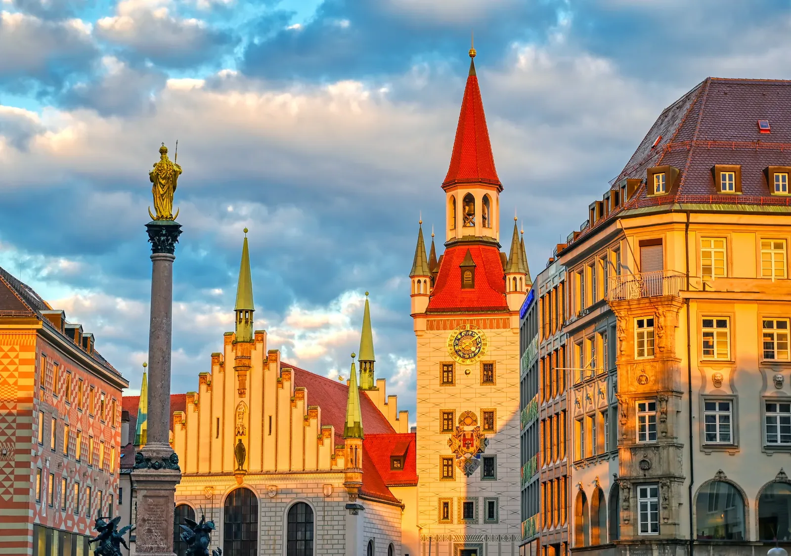Das Rathaus in München